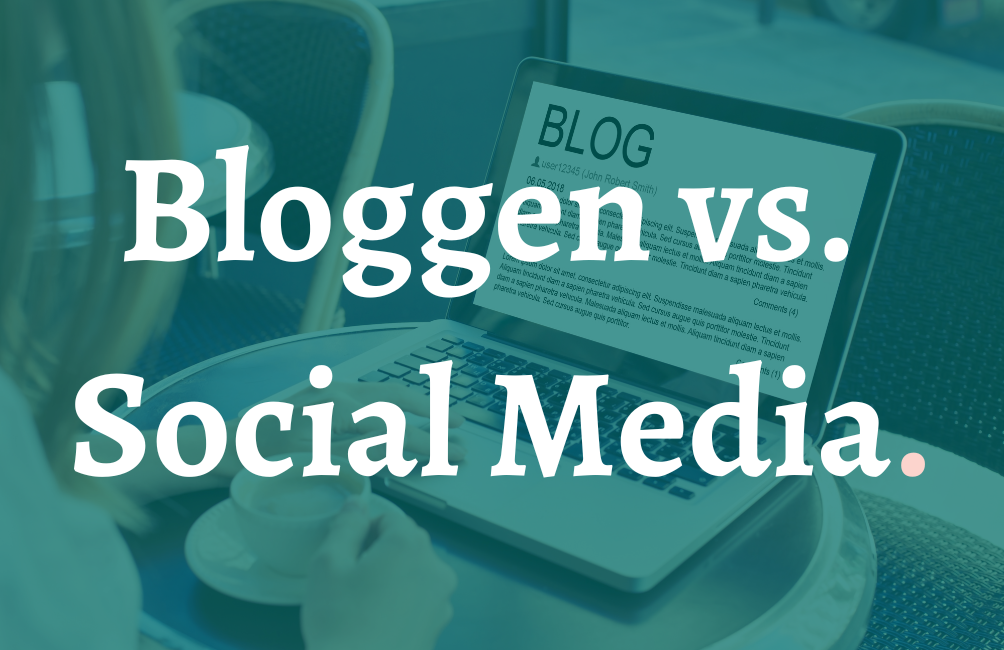 Bloggen vs. social media